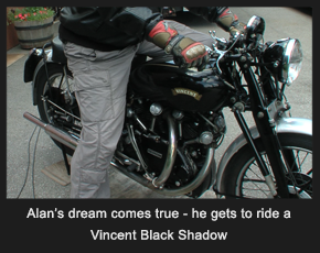 Vincent Black Shadow